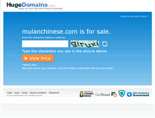 Tablet Screenshot of mulanchinese.com